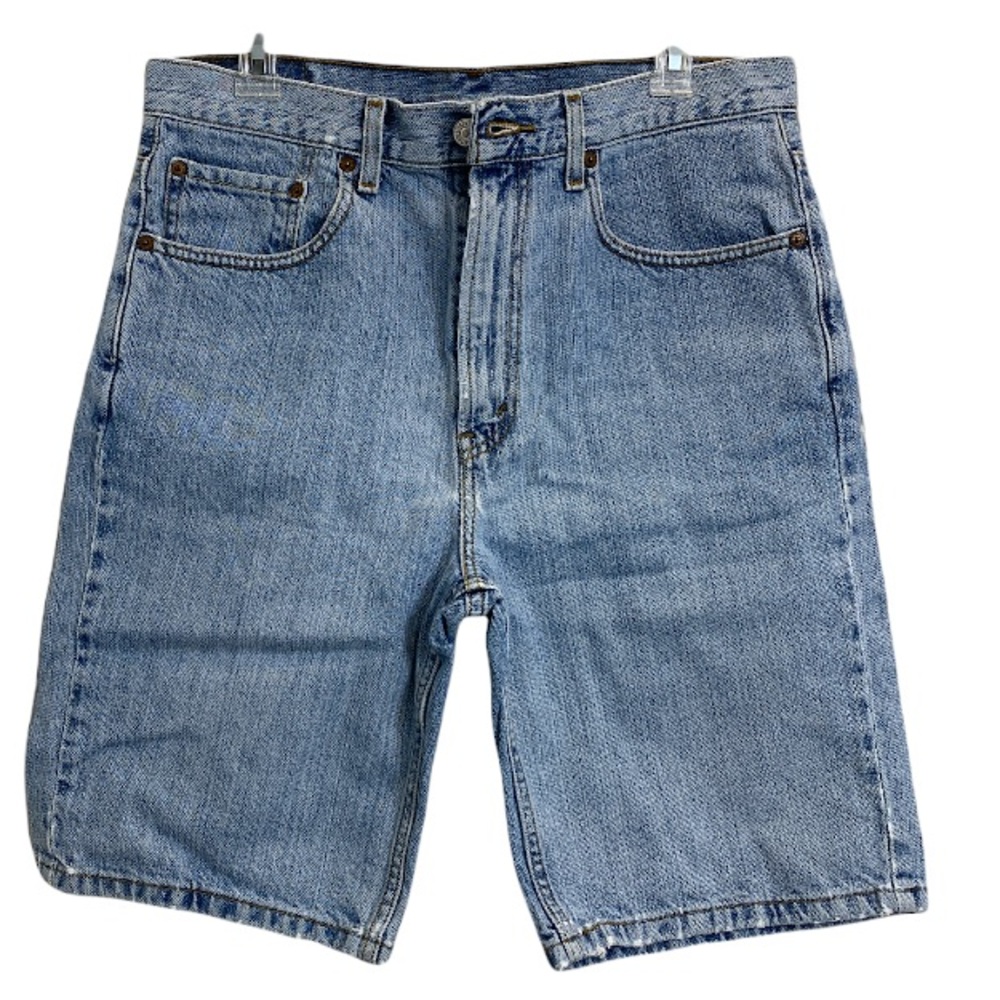 LEVI’S Red Tab 505 Lightwash Men’s Denim Shorts Waist 34
